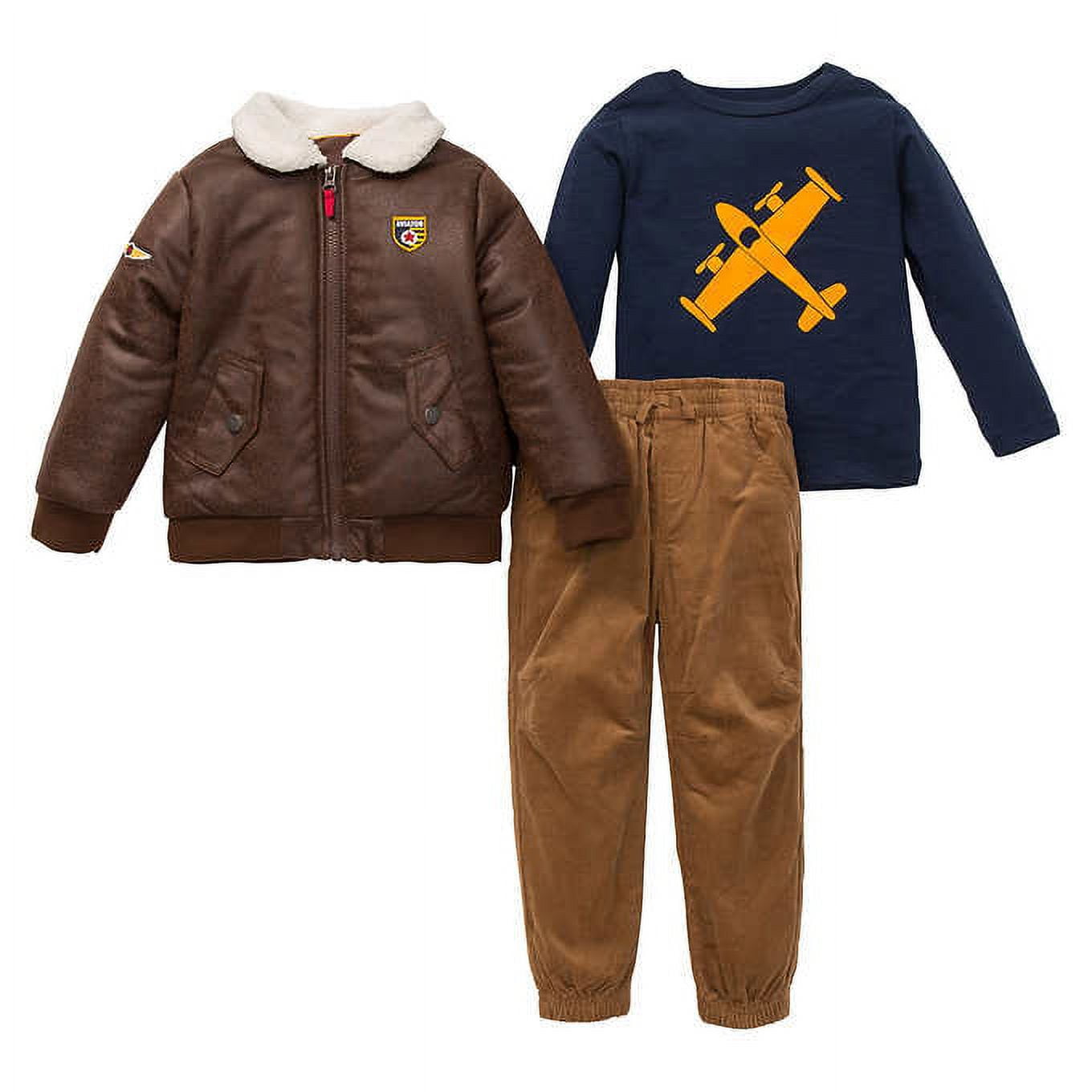 Little me aviator best sale jacket