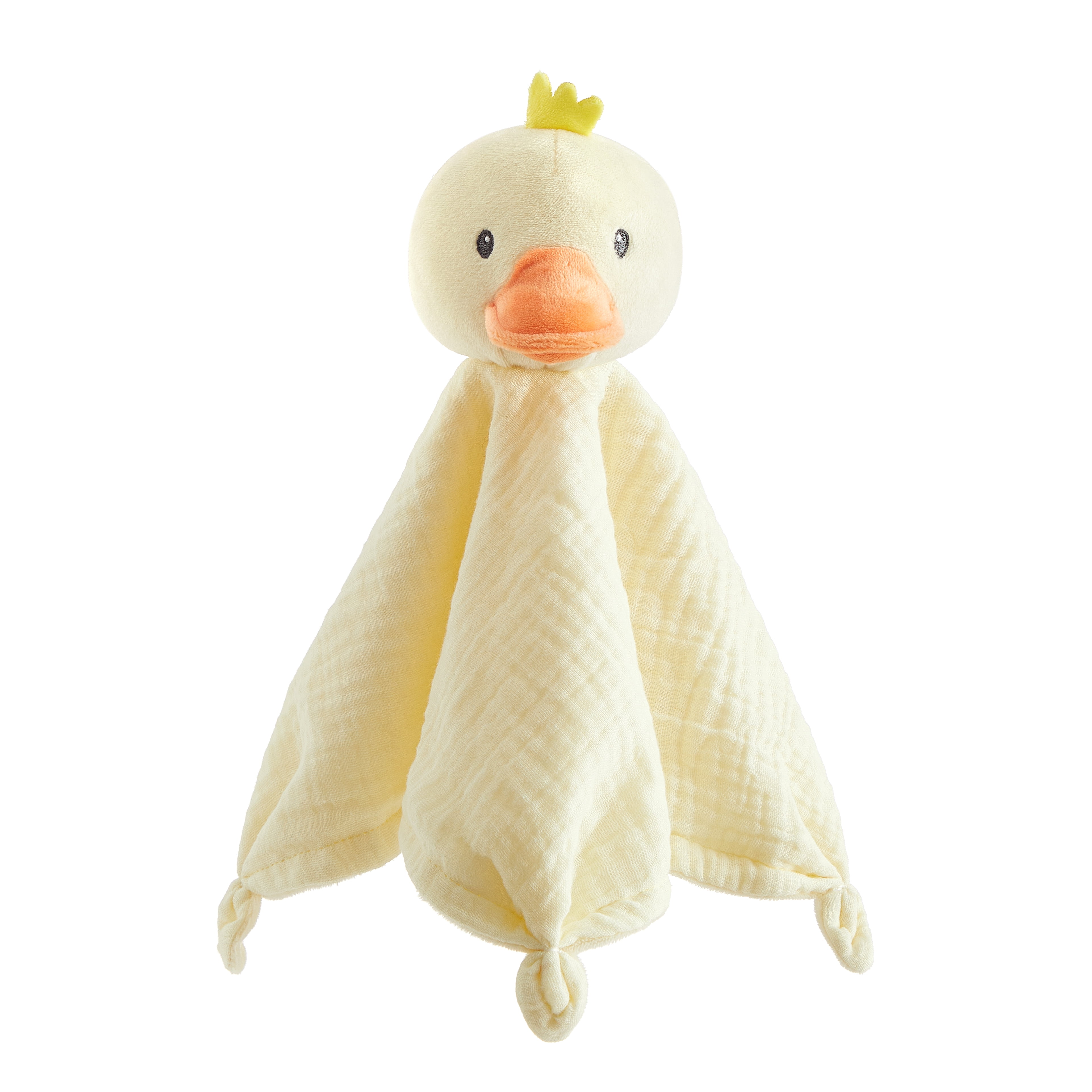 Little Nest Duck Muslin Blanket with Lovey 30" x 40"