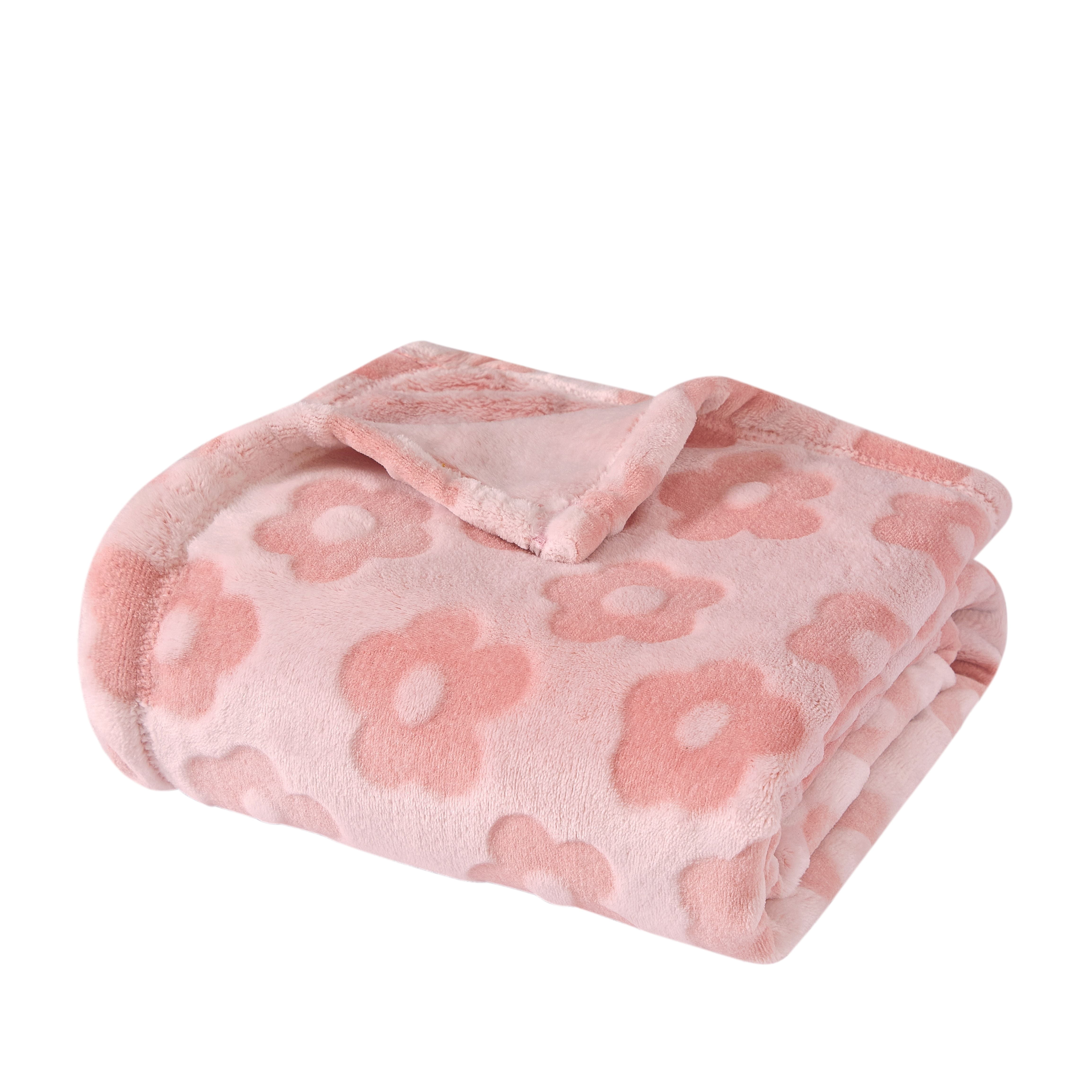 Little Nest Floral Blanket 40" X 50"