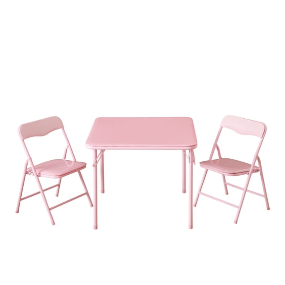 LITTLE NEST PINK 3 PIECE TABLE AND CHAIR SET