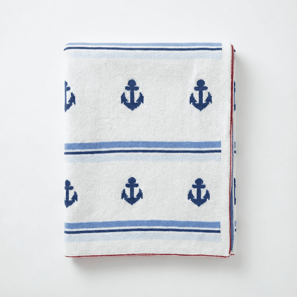 Little Nest Sailboat Blanket 30" X 40"