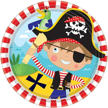 LITTLE PIRATE DESSERT PLATES