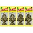 thumbnail image 1 of LITTLE TREES Car Air Freshener, Hanging Tree Gold, 24 Count, (4) 6-Packs, 1 of 3