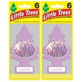 thumbnail image 1 of LITTLE TREES Car Air Freshener Hanging Tree, Lavender (12 Pack), 1 of 2