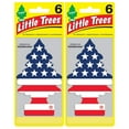 thumbnail image 1 of LITTLE TREES Car Air Freshener, Hanging Tree Provides Long Lasting Scent for Auto or Home I Vanilla Pride, 12-Packs, 1 of 2