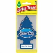 LITTLE TREES Car Air Freshener X-tra Strength - Hanging Tree, New Car Scent - 3 Pack