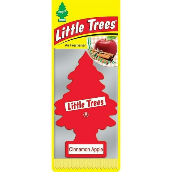 LITTLE TREES Hanging Air Freshener with Cinnamon Apple, 1 Ea
