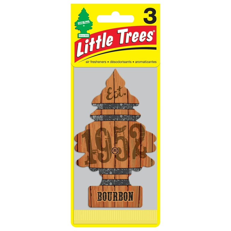 LITTLE TREES air freshener Bourbon 3 Pack