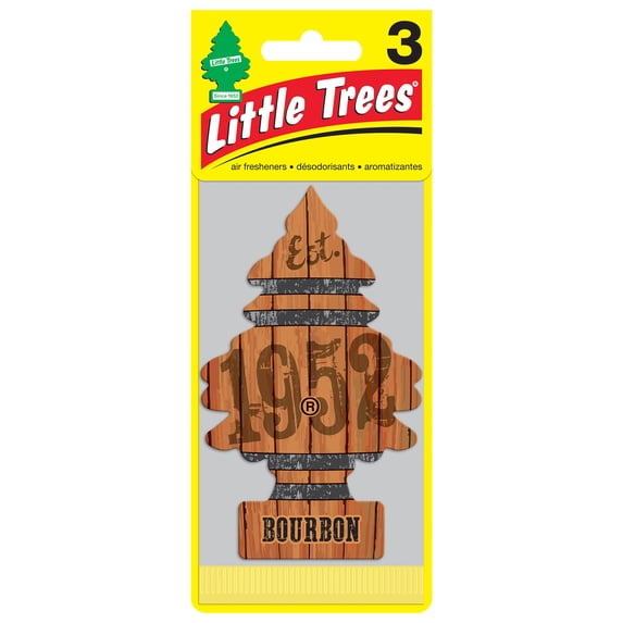 LITTLE TREES air freshener Bourbon 3-Pack