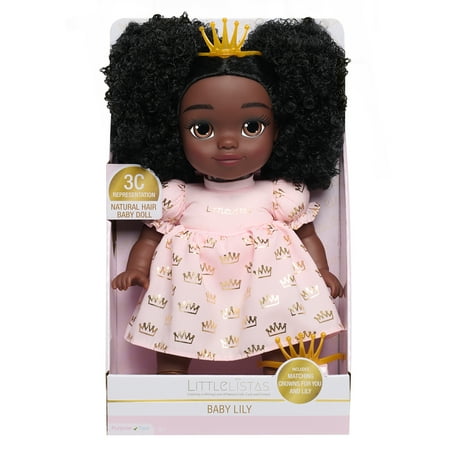 Naturalistas Baby Doll – Lily, Perfect for Children Ages 2 and Up