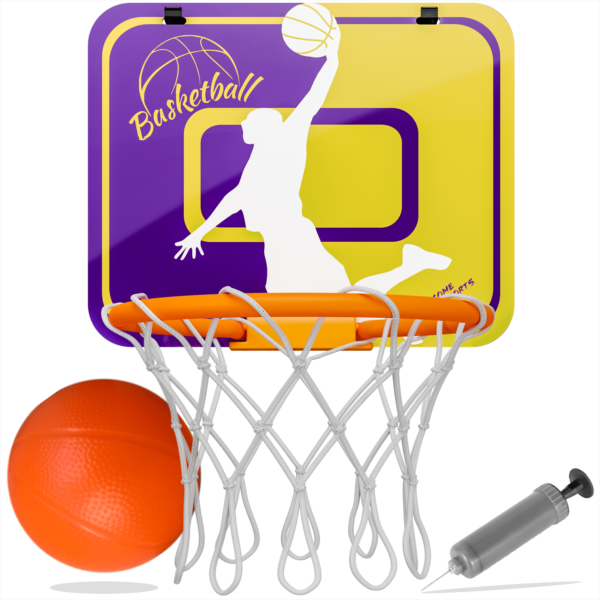 LITTNEO Mini Basketball Hoop for Kids 12 x 9.5 Mini Backboard, Mini