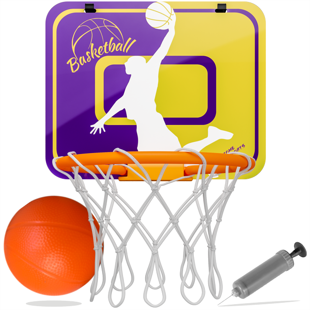 LITTNEO Mini Basketball Hoop for Kids 12 x 9.5 Mini Backboard, Mini