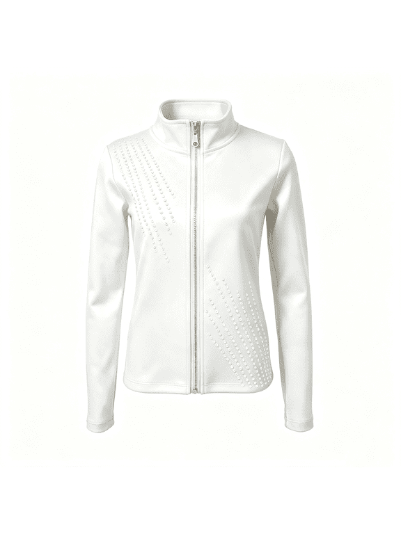 Fleece Figure Skating Training Jacket