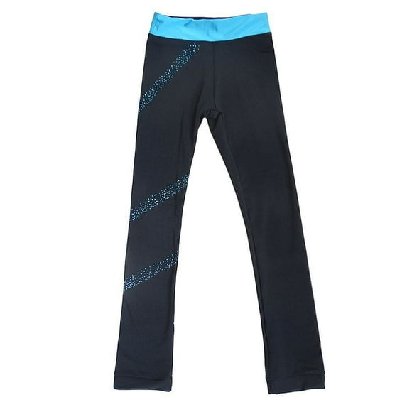 LIUHUO Girls Figure Skating Pants - Stylish and Comfortable Skate Pants for Figure Skating Practice and Performance