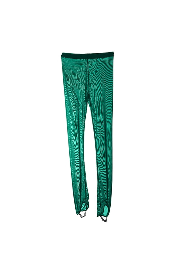 Ice Skating Mesh Tights Girls Women Stretchy Trousers Competition Performance Leggings