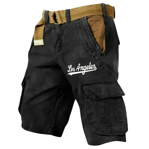 LIUJUNSHOP Cargo Pants for Men Men's Outdoor Cargo Pants Loose Fit Printed Design Durable Fabric For Summer Fall Casual Wear Comfortable