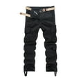 thumbnail image 1 of LIUJUNSHOP Denim Cargo Pants for Men Men's Cargo Pants Workwear Outdoor Utility Loose Fit Durable Comfortable Casual Streetwear Long Trousers, 1 of 5