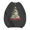 thumbnail image 1 of LIUJUNSHOP Drop Shoulder Men's Crewneck Sweatshirt Mens Holiday Fashion Pullover Sweatshirt Christmas Fall Graphic Print Hoodless, 1 of 4