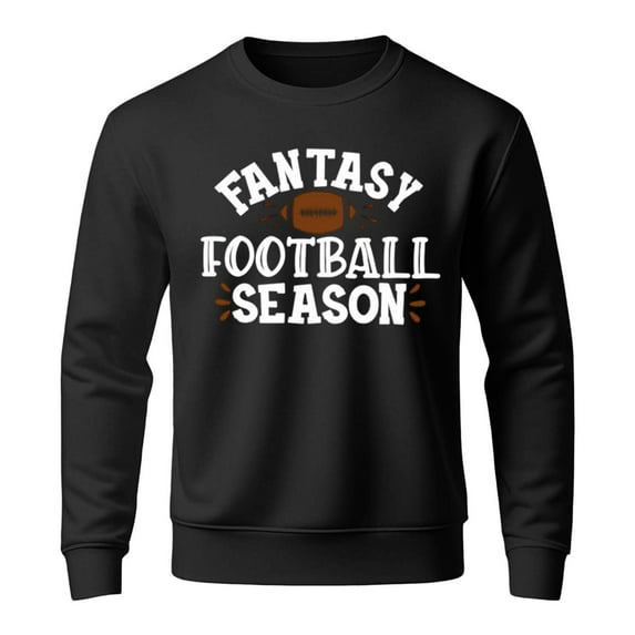 LIUJUNSHOP Mens Pullover Sweatshirt Game Day Rugby Mens Casual Crew Neck Sweatshirt Comfortable Pullover Top for