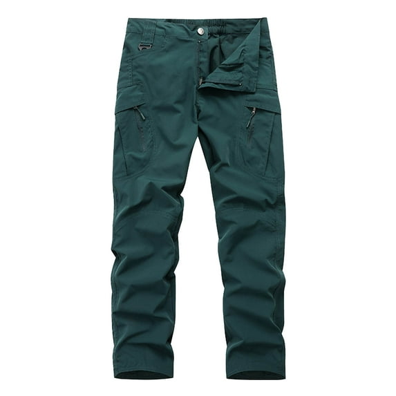 LIUJUNSHOP Outdoor Cargo Pants for Men 2024 Autumn Mens Cargo Pants -Color Casual Trousers with Functional Utility Pockets for