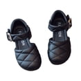 thumbnail image 1 of LIUJUNSHOP Outdoor Summer Sandals for Girls Dress Shoes Flower Girl Shoe Mary Jane Low Heels for Wedding Black 34, 1 of 5