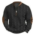thumbnail image 1 of LIUJUNSHOP Oversized Men's Crewneck Sweatshirt Men's 3D Printed Half Zip Sweatshirt Autumn Winter Graphic, 1 of 3