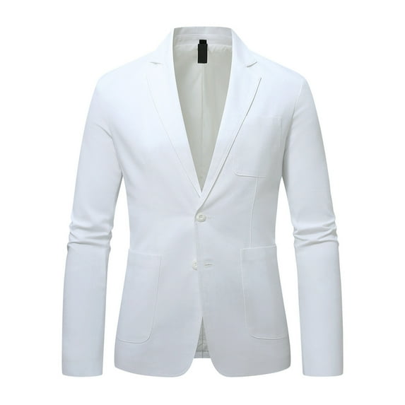 LIUJUNSHOP Peak Lapel Men's Formal Jacket Blazer Classic Mens Formal Business Suit Jacket Tailored Slim Fit Design for Attire