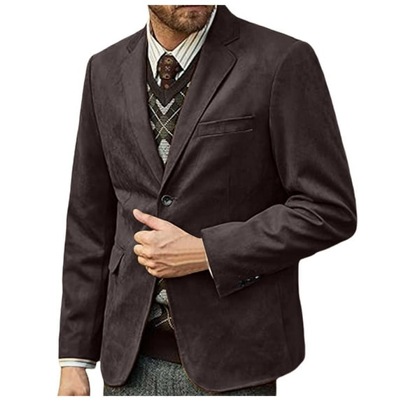 LIUJUNSHOP Peak Lapel Men's Formal Jacket Blazer Men's Business Casual Fashion Suit Solid Color Coat for Wear and Formal Events