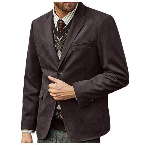 LIUJUNSHOP Peak Lapel Men's Formal Jacket Blazer Men's Business Casual Fashion Suit Solid Color Coat for Wear and Formal Events