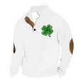 thumbnail image 1 of LIUJUNSHOP Solid Color Men's Pullover Sweatshirt Men's Fashion Casual SAN Pa Print Hoodless Long Sleeve, 1 of 2