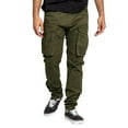 thumbnail image 1 of LIUJUNSHOP Stretch Men's Cargo Pants Men's Cargo Pants Relaxed Fit Jogger Sweatpants Drawstring Outdoor Sport Trousers With, 1 of 9