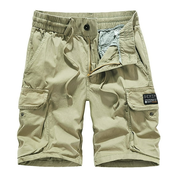 LIUJUNSHOP Stretch Men's Cargo Pants Men's Casual Cargo Shorts Outdoor Comfortable Fashion Pants with Multiple