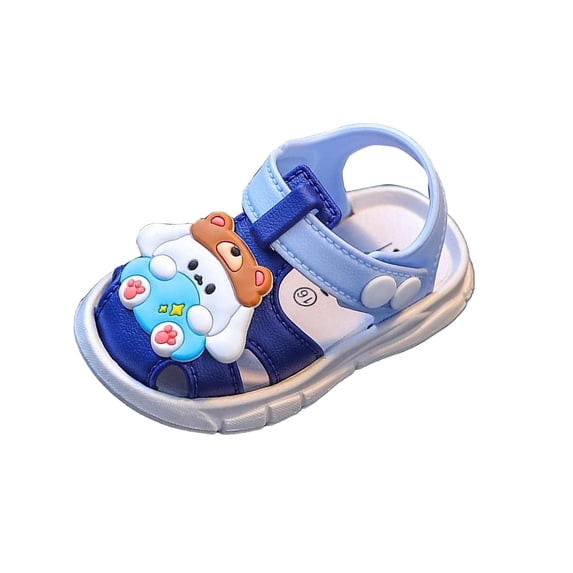 LIUJUNSHOP Toddler Boy Girl Non Cartoon Summer Sandals for Walking Sport Blue 6-9Months