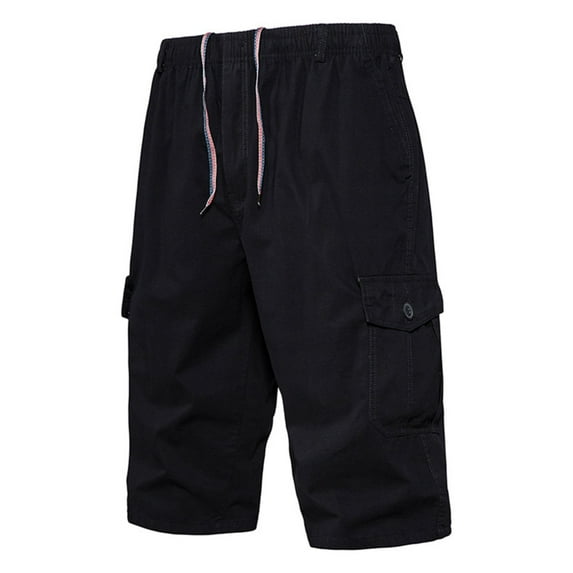 LIUJUNSHOP Winter Warm Cargo Pants for Men Men's Cargo Pants Summer Lightweight Outdoor Work Shorts with Multiple Pockets