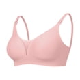 thumbnail image 1 of LIUJUNSHOP Wireless Seamless Nursing Maternity Bra for Women Comfortable Pregnancy Breastfeeding Support with Easy, 1 of 3