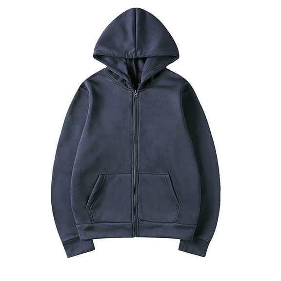 LIUJUNSHOP Wool Men's Cardigan Men's Zippered Hooded Cardigan Sweater Autumn Winter Loose Fit Athletic Sports Outerwear Jacket Coat