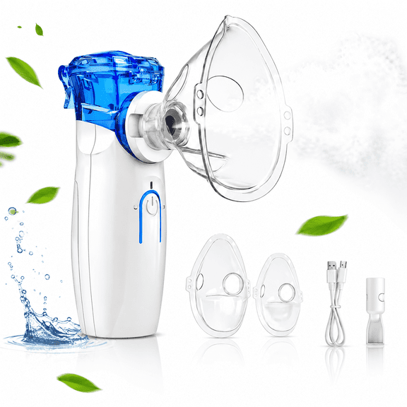 LIUYIJIADS Portable Ultrasonic Humidifier for Home Travel USB Rechargeable Ultra-Quiet (<50dB) Handheld Steam Inhaler