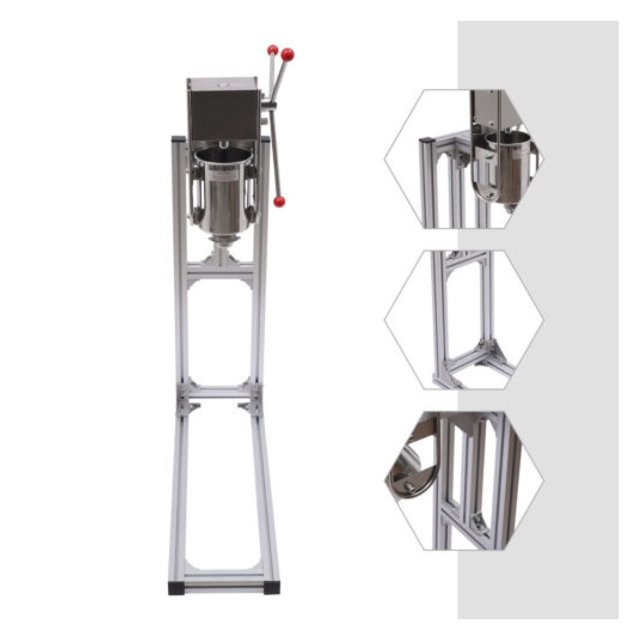 LIUYUDIY 3L Commerical Churro Maker Stainless Steel Spanish Donuts