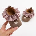 thumbnail image 1 of LIUYUNNN Baby Girls First Walking Shoes Soft Sole Lace Up Sneakers With Embroidered Heart Design For Toddler Fashion Toddler Tennis Shoes Boys, Size 12-18 Months, 1 of 6