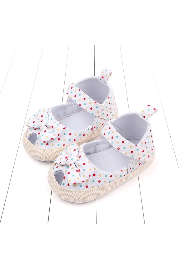 Baby Shoes Comfortable Soft Sole Toddler Shoes Breathable Fish Mouth Comfortable Baby Toddler Sandals Girls Toddler on Shoes, Size 12-18 Months