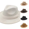 thumbnail image 1 of LIUYUNNN Boys Cowboy Hat Western Cowboy Hat Jazz Hat Unisex Oktoberfest Hat Ethnic Style Hat Wide Brimmed Hat, One Size, 1 of 5