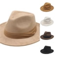 thumbnail image 1 of LIUYUNNN Boys Cowboy Hat Western Cowboy Hat Jazz Hat Unisex Oktoberfest Hat Ethnic Style Hat Wide Brimmed Hat, One Size, 1 of 5