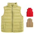 thumbnail image 1 of LIUYUNNN Boys Lightweight Quilted Vest Outerwear Insulated Sleeveless Jacket For Kids And Youth With Stand Collar Easy Wear Light Winter Coat Boys, Size 11-12 Years, 1 of 6