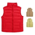 thumbnail image 1 of LIUYUNNN Boys Lightweight Quilted Vest Outerwear Insulated Sleeveless Jacket For Kids And Youth With Stand Collar Easy Wear Light Winter Coat Boys, Size 13-14 Years, 1 of 6