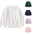 thumbnail image 1 of LIUYUNNN Cape Cod Sweatshirt Kids Child Boys Girls Long Sleeve Solid Pullover Tops Keep Warm Sweatshirts Clothes, Size 13-14 Years, 1 of 4