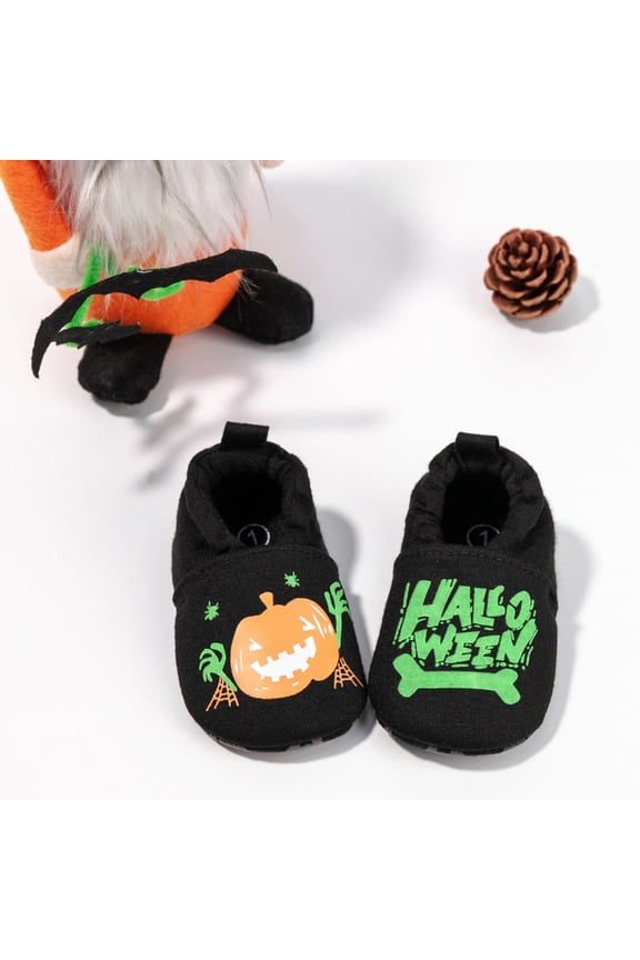 Cartoon Soft Sole Baby Walking Shoes For Halloween Ideal For With Light Up Features Comfortable Support For Growing Feet Girls Cleats Size 3, Size 6-12 Months