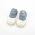 thumbnail image 1 of LIUYUNNN Child Solid Color Walking Shoes with Soft Rubber Soles Slipper First Slippers Boys baby first walking shoes 3-6 Months Boys Girls Four Seasons Outfits, 1 of 3