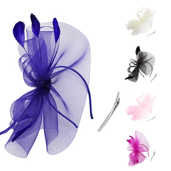 LIUYUNNN Customized Sweatband Elegant Hair Band For Delicate Headpiece With Colorful For Performances And Parties, One Size
