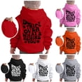 thumbnail image 1 of LIUYUNNN Girl's Hoodie Long Sleeve Soft Sweatshirt Graphic Hoody Kids Cute Pullovers Top Clothes For Girls Kids Wearable Blanket Hoodie, Size 11-12 Years, 1 of 5