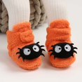 thumbnail image 1 of LIUYUNNN Halloween Winter Baby Shoes First Soft Sole Non Booties Warm Lined Boots For Boys Girls Toddlers Boys Summer Shoes, Size 0-6 Months, 1 of 8